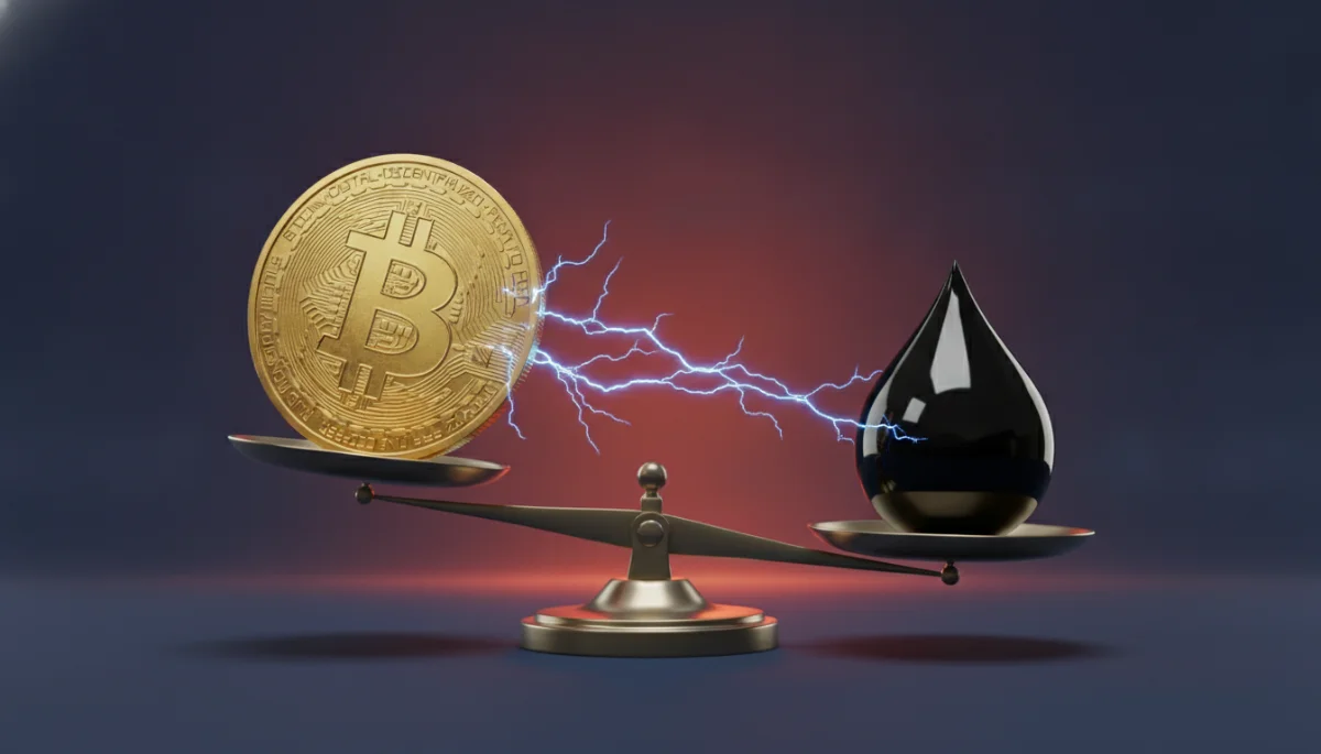 Oil Shock and AI Doubts Trap Bitcoin Near $64K