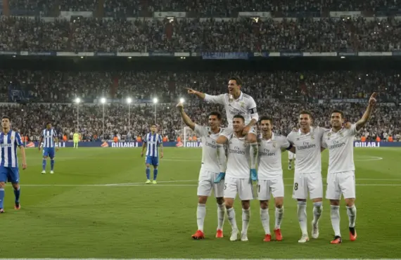 Real Madrid’s Commanding Four-Goal Rout of Malaga