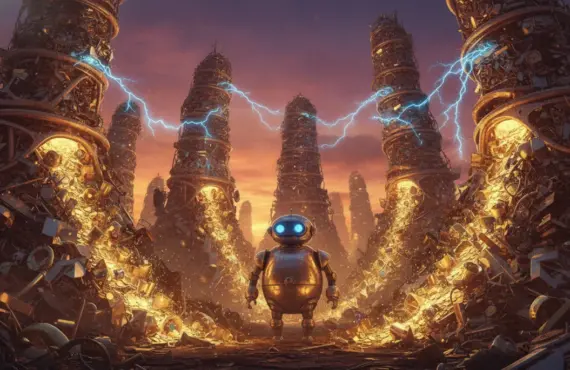 Robot-Rich Slot Adventure in Scrap City